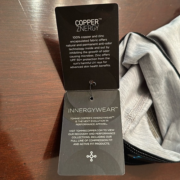 Tommie Copper Silver Heather Recovery Knee-sleeve - Picture 7 of 8